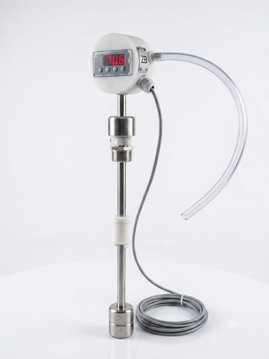 Probe-style equipment with digital display